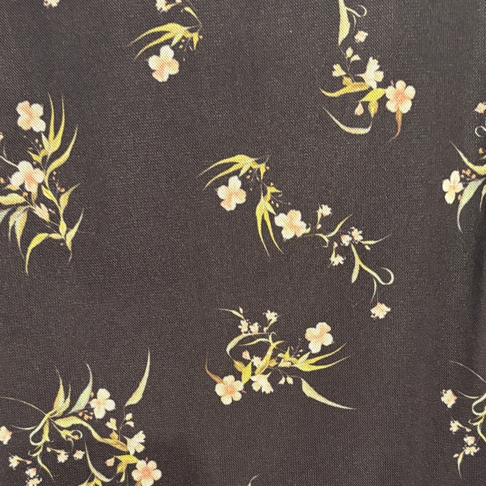 Zara Black Floral Maxi Skirt - Picture 3 of 5